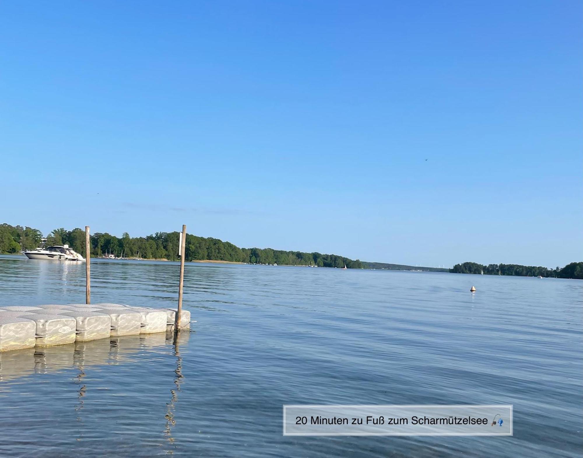 Modernes Ferienhaus Mit 3 Schlafzimmern In Der Naehe Vom Scharmuetzelsee ويندستش ريتز المظهر الخارجي الصورة